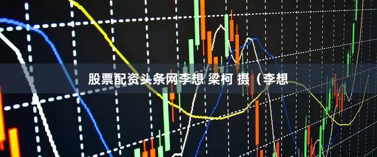 股票配资头条网李想 梁柯 摄（李想